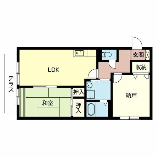 パラッツオ　山咲の間取り