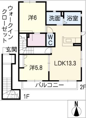 カーサフェリスの間取り