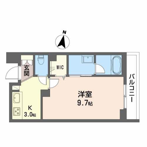 福山市霞町のマンションの間取り