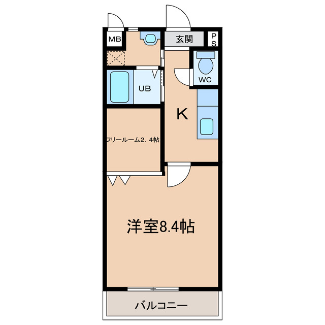 コンフォート西之島の間取り