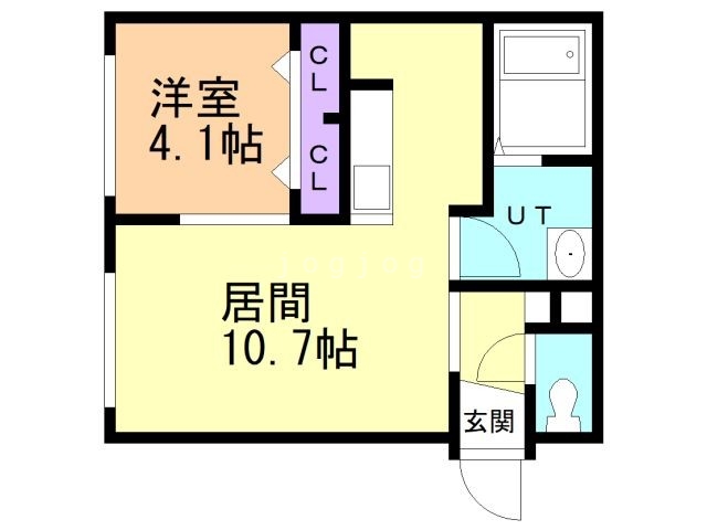 ライラックコート千歳の間取り