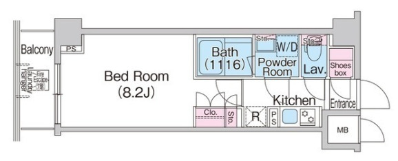 コンフォリア成増の間取り