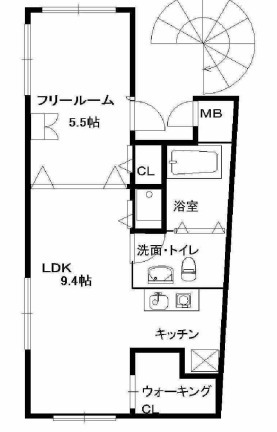 ラチチュード天七の間取り