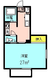 ミラ穴川の間取り