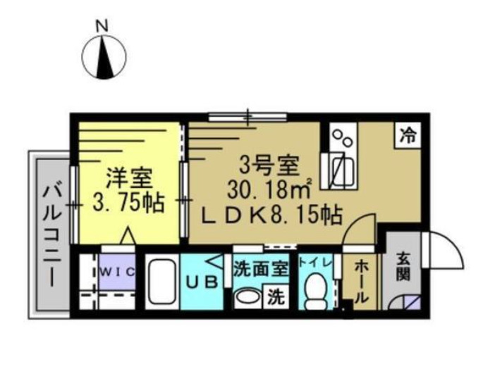 アルベロ柏の間取り