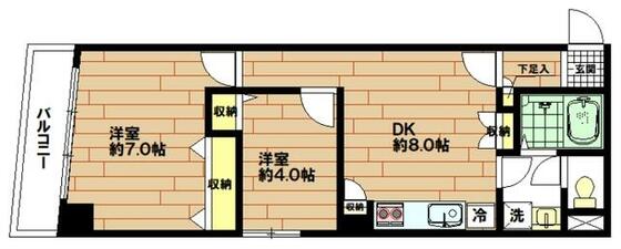 川崎センタービルの間取り