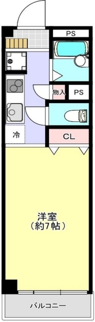 江戸川区中葛西のマンションの間取り