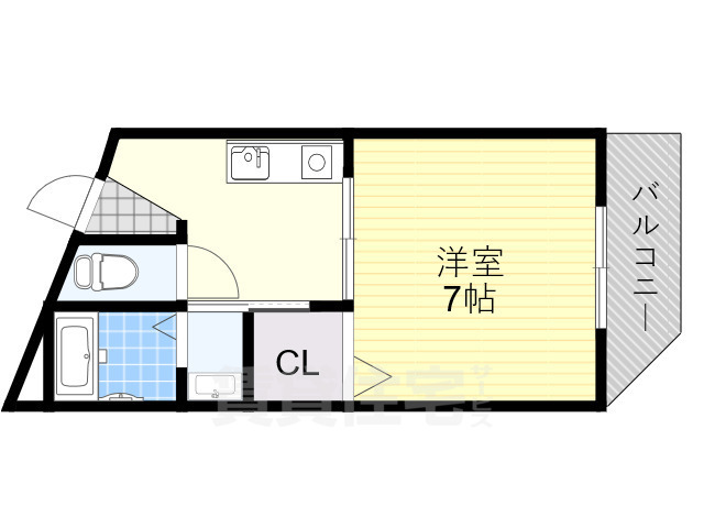 コンフィメゾン柏原の間取り