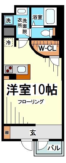 世田谷区千歳台のマンションの間取り