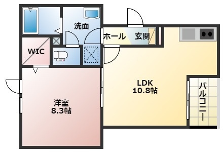 アロンジェの間取り