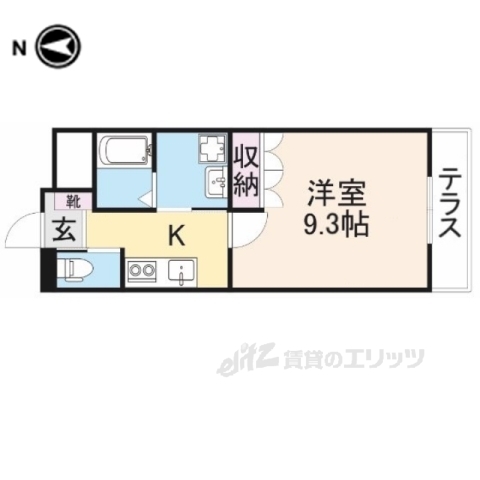 【アネックス王寺３番館の間取り】