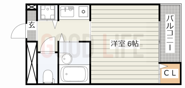 高砂市高砂町浜田町のマンションの間取り