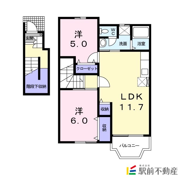 シャルマンIIの間取り