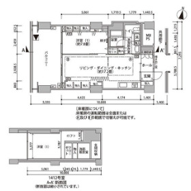 東雲キャナルコートCODAN16号棟の間取り