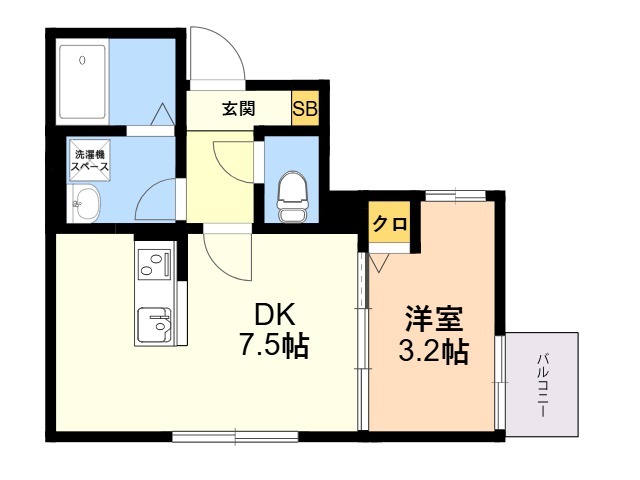 筒井3丁目ＡＰ（仮）の間取り