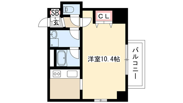 プロシード金山の間取り