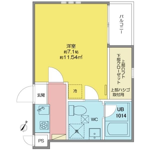 ノヴェル吹上の間取り