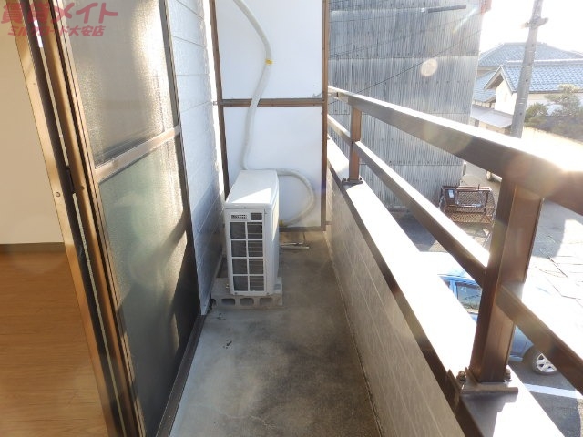 バルコニー　同型別部屋