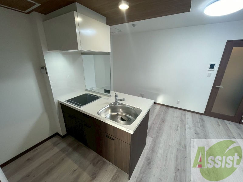 キッチン　システムキッチンなので、すぐお料理に使えます！