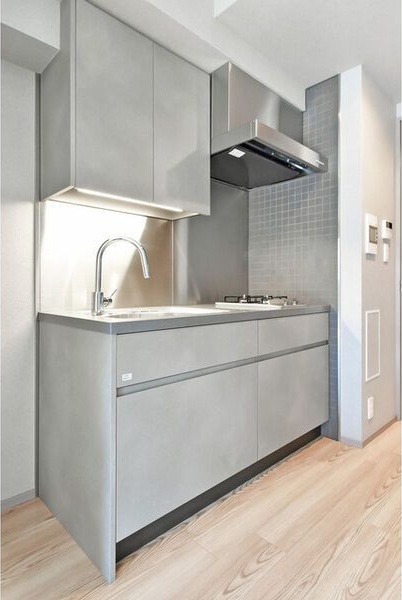 キッチン　カメラ付インターホン