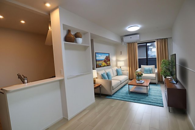 居室・リビング　本画像はCGで作成しており実際に現地に家具は置かれておりませ