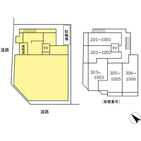 その他　ベイサイドヒルズ関内　区画図