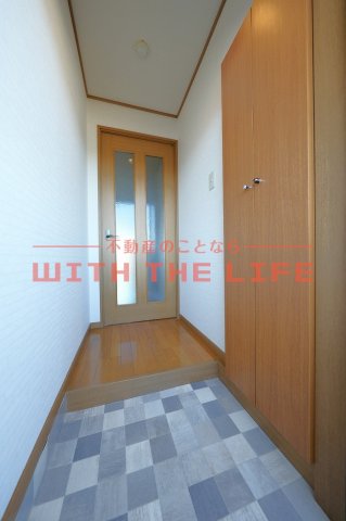 玄関　明るい玄関です