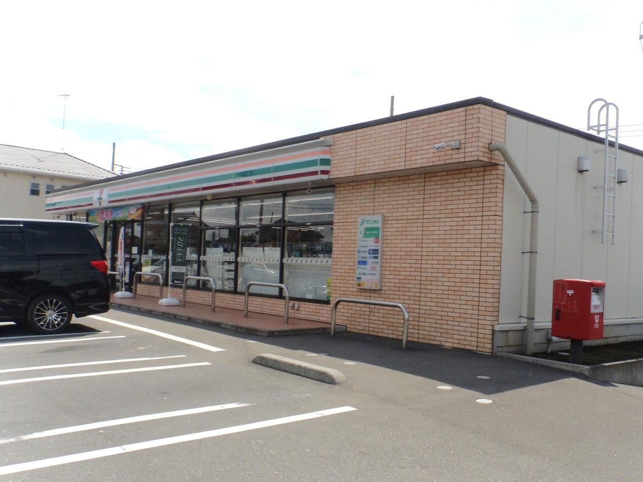 コンビニ　セブンイレブン旗井西店（コンビニ）まで80m