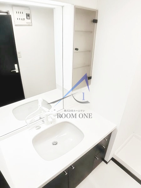 洗面設備　洗面台です。
