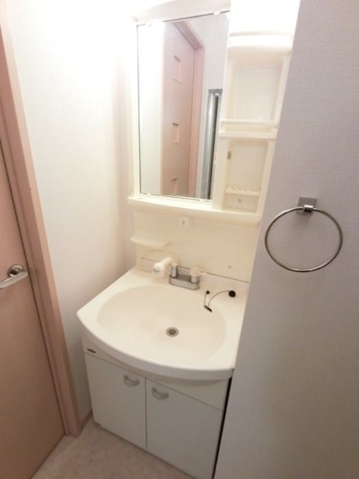 洗面設備　※同じ間取りの別部屋の画像となります