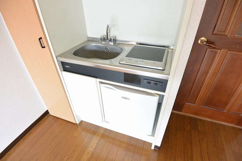 キッチン　1口コンロ付キッチン