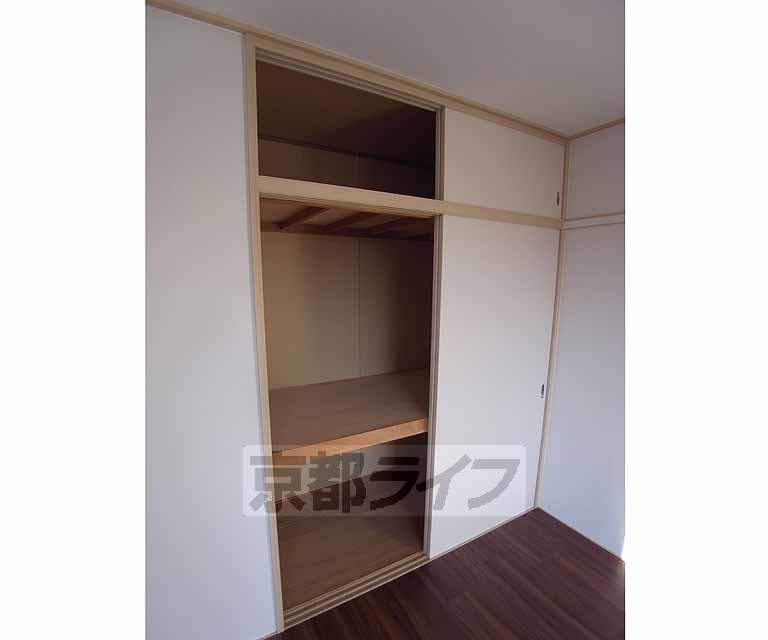 収納　押入れタイプですね。