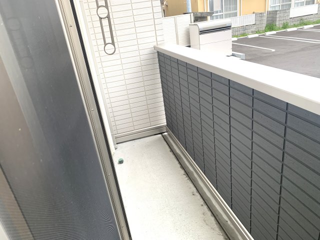 バルコニー　東向き