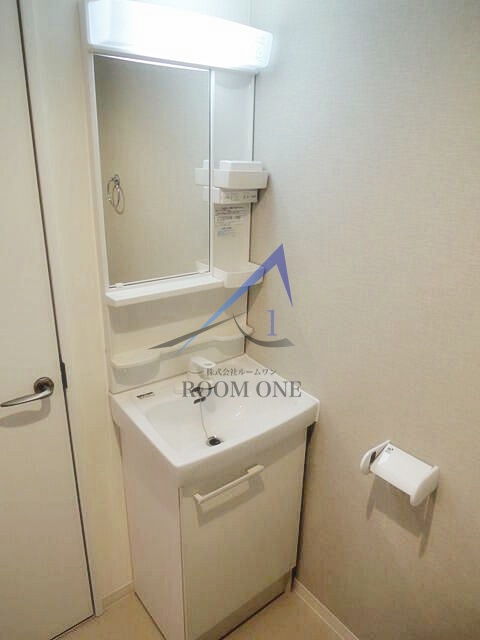 洗面設備　洗面台です。