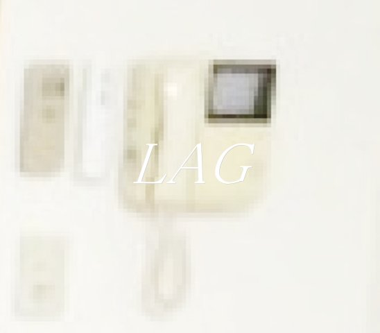 セキュリティ　モニター付きインターフォンです。（同仕様です。）