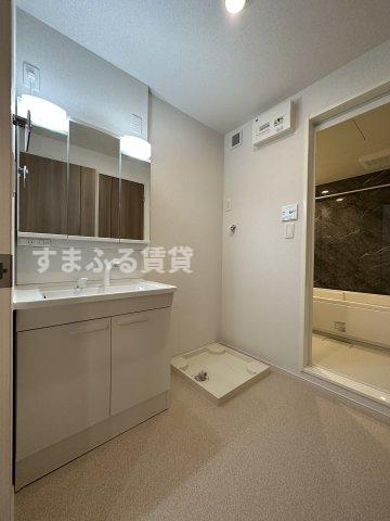 洗面設備　同仕様　同施工会社　洗面台