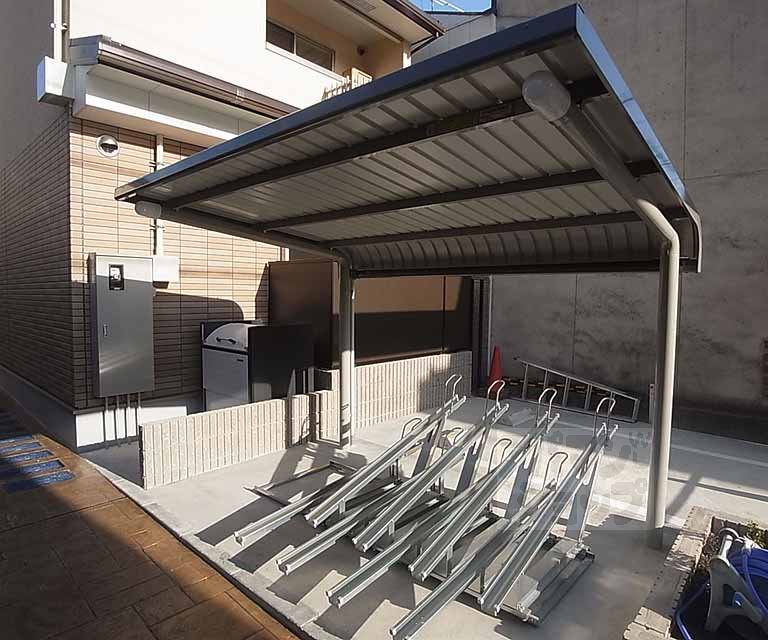 その他共有部分　駐輪場は自転車の駐輪が可能です。