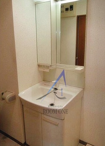 洗面設備　洗面台です。