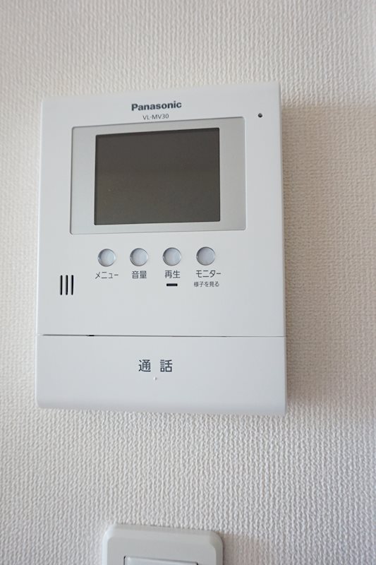 セキュリティ　来客時に便利なＴＶモニターホン