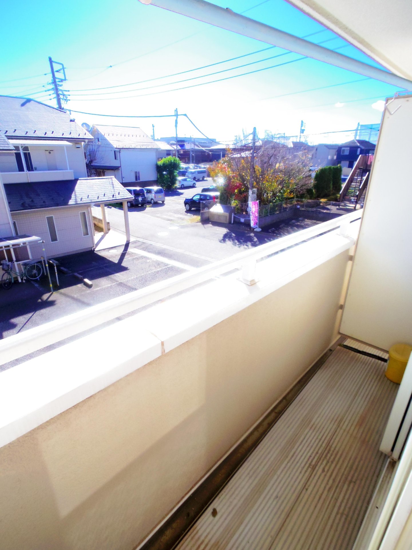 バルコニー　※他号室写真です