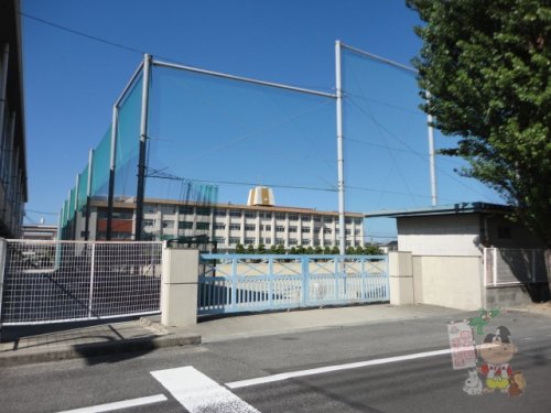 中学校　岡山市立福浜中学校（中学校）まで513m