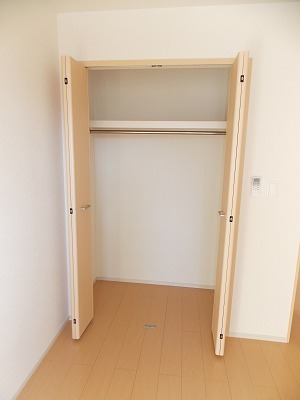収納　使い勝手の良いクローゼット