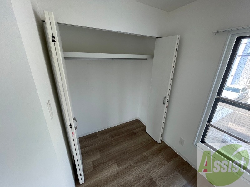 収納　収納もバッチリあるのでお部屋が片付きますよ！