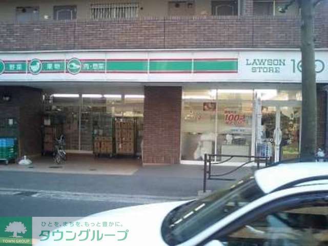 コンビニ　ローソンストア100（コンビニ）まで340m
