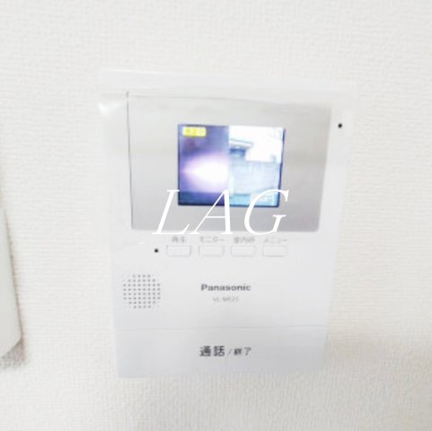 セキュリティ　モニター付きインターホンです。