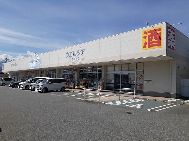ドラックストア　ウエルシア甲府昭和店（ドラッグストア）まで250m
