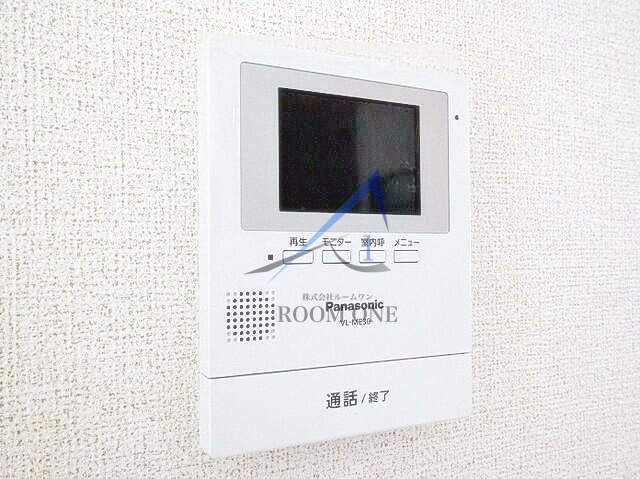 セキュリティ　モニター付きインターホンです。