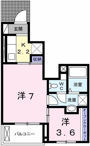 テゾーロの間取り写真