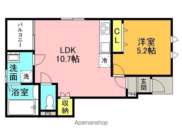 Torrie幸町 A棟の間取り写真