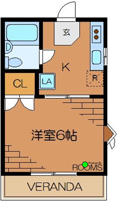 パインヒルハイムAB棟の間取り写真